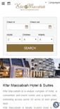 Mobile Screenshot of kmc-hotel.co.il